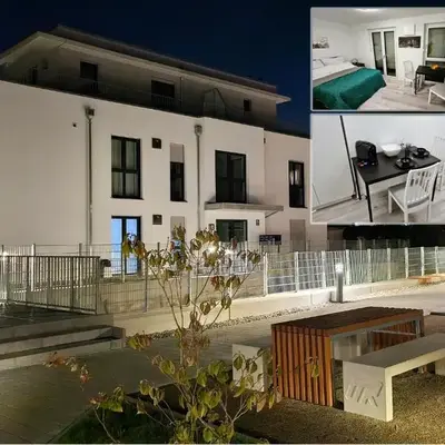 Apartment Küche Arbeitsplatz Netflix WLan Barrierefrei