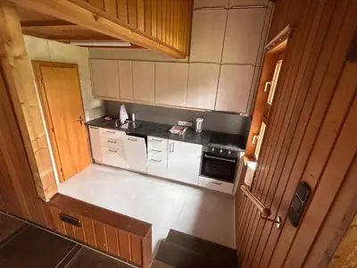 Küche/Küchenzeile in der Unterkunft Idyllisches Einfamilienhaus bei München