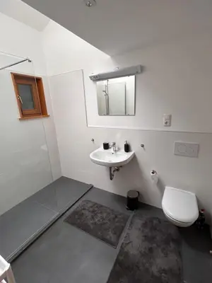 Ein Badezimmer in der Unterkunft Idyllisches Einfamilienhaus bei München
