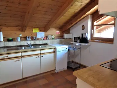Küche/Küchenzeile in der Unterkunft Haus Fellner****