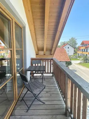 Ein Balkon oder eine Terrasse in der Unterkunft Liebling's Platzl