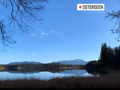 Naturlandschaft in der Nähe der Ferienwohnung