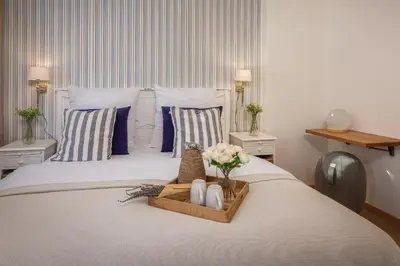 Ein Bett oder Betten in einem Zimmer der Unterkunft MY STAY Erholung auf Erlebnishof zwischen Chiemseestrand und Kampenwand