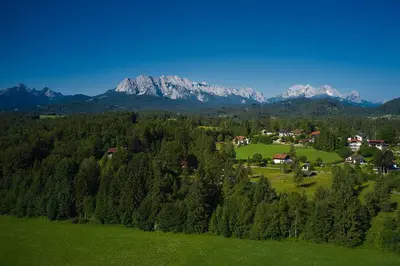 Naturlandschaft in der Nähe der Ferienwohnung