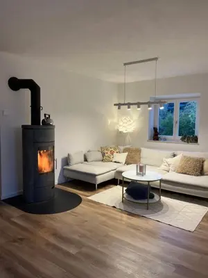 Ein Sitzbereich in der Unterkunft Home of gmiatlich - Ferien & Wohnen auf Zeit