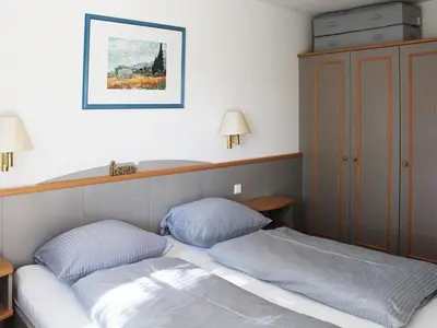 Ein Bett oder Betten in einem Zimmer der Unterkunft Ferienhaus Nr 72, Typ A, Feriendorf Hochbergle, Allgäu - b45544