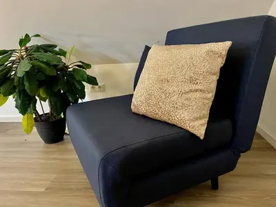 Ein Sitzbereich in der Unterkunft Stylisches City-Apartment - ruhig & zentral