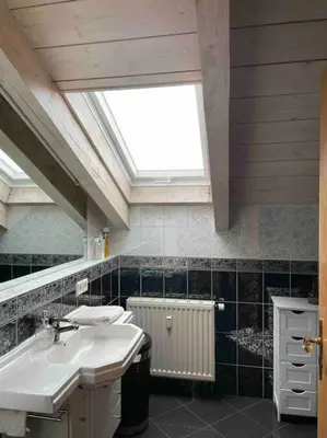 Ein Badezimmer in der Unterkunft Zweite Heimat in Mühldorf
