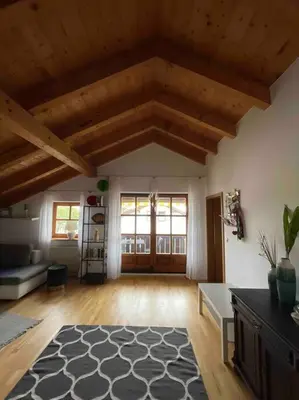 Ein Bett oder Betten in einem Zimmer der Unterkunft Zweite Heimat in Mühldorf