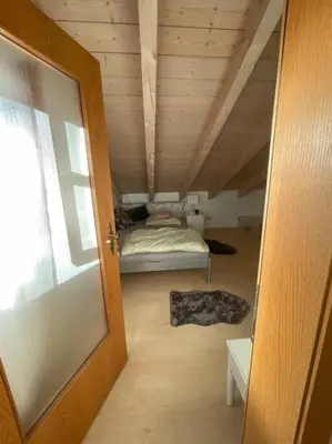 Ein Bett oder Betten in einem Zimmer der Unterkunft Zweite Heimat in Mühldorf