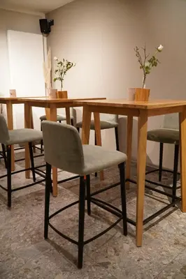 Ein Sitzbereich in der Unterkunft Hotel Gasthof Stieglers