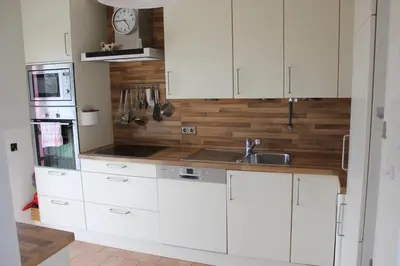 Küche/Küchenzeile in der Unterkunft Schatzlhof Suite in Berg am Starnberger See