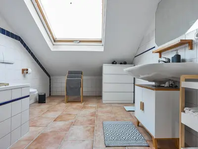 Küche/Küchenzeile in der Unterkunft Ferienwohnung Wiesen