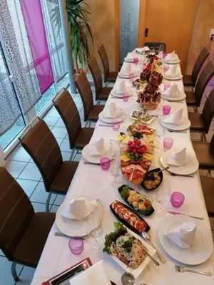 Essen im Hotel oder in der Nähe