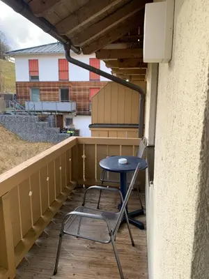 Ein Balkon oder eine Terrasse in der Unterkunft Sonnenblick