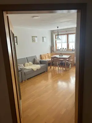 Ein Sitzbereich in der Unterkunft Sonnenblick