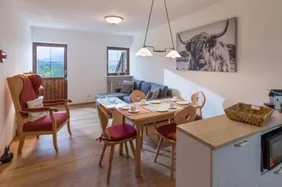 TV/Unterhaltungsangebot in der Unterkunft Erdgeschosswohnung 8 im Bergschlössl