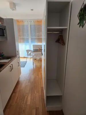 Küche/Küchenzeile in der Unterkunft MyRoom - Munich Fair Apartments