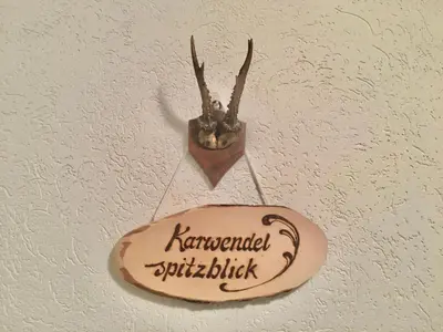 Grundriss der Unterkunft Fewo Karwendelspitzblick