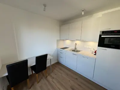 Küche/Küchenzeile in der Unterkunft Bhome Serviced Apartments