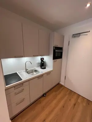 Küche/Küchenzeile in der Unterkunft Bhome Serviced Apartments