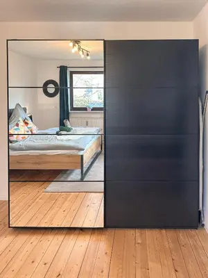 Ein Bett oder Betten in einem Zimmer der Unterkunft Allgäu Retreat