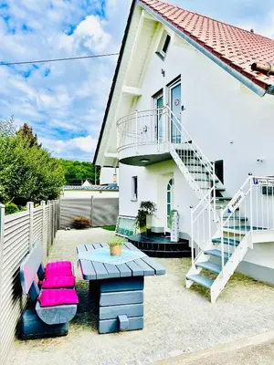 Ein Balkon oder eine Terrasse in der Unterkunft Haus Dragl Apartment