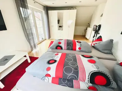Ein Bett oder Betten in einem Zimmer der Unterkunft Haus Dragl Apartment