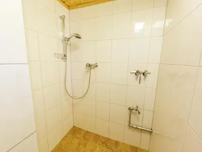 Ein Badezimmer in der Unterkunft Idyllisches Ferienhaus mit Terrasse