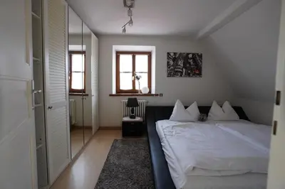Ein Bett oder Betten in einem Zimmer der Unterkunft City- Wohnung in Top Lage