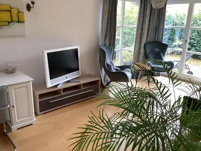TV/Unterhaltungsangebot in der Unterkunft Ferienwohnung Schader
