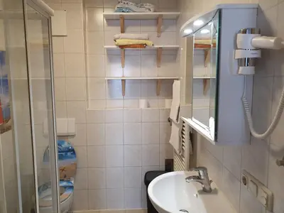 Ein Badezimmer in der Unterkunft Ferienwohnung Filser