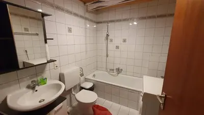 Ein Badezimmer in der Unterkunft Ferienwohnung Ünal