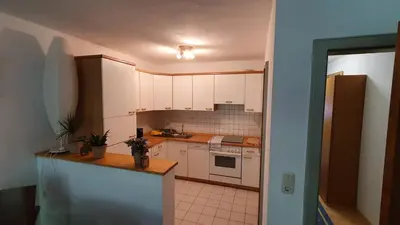 Küche/Küchenzeile in der Unterkunft Ferienwohnung Ünal
