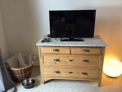 TV/Unterhaltungsangebot in der Unterkunft Apartement für Naturliebhaber