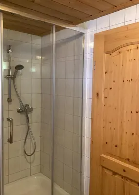 Ein Badezimmer in der Unterkunft Apartement für Naturliebhaber