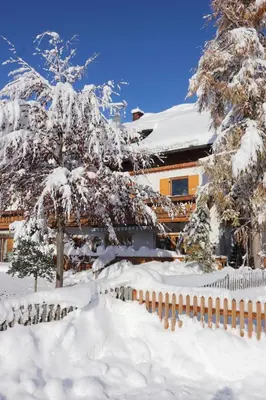 Ferienwohnung Bergzauber Krün im Winter