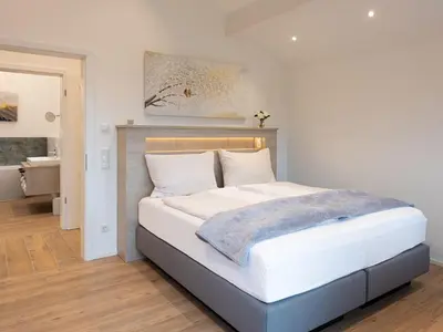 Ein Bett oder Betten in einem Zimmer der Unterkunft Beim Gruber