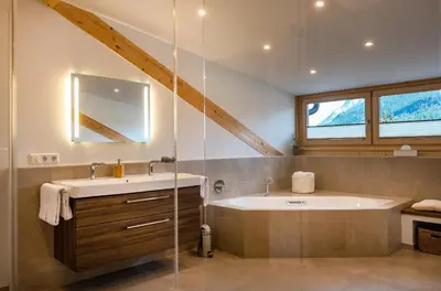 Ein Badezimmer in der Unterkunft Aurum Lodge