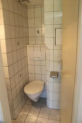 Ein Badezimmer in der Unterkunft Schusterhof
