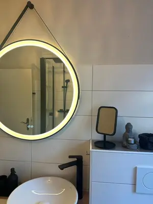 Ein Badezimmer in der Unterkunft Ferienwohnung Bergrausch