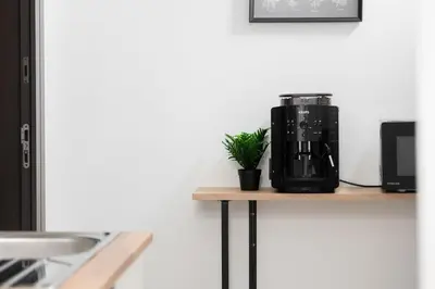 Kaffee-/Teezubehör in der Unterkunft 90m2 in Münchener Innenstadt