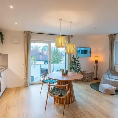 Design-Apartment in Langenbach bei München