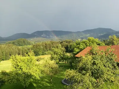 Naturlandschaft in der Nähe des Bauernhofs