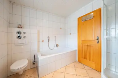 Ein Badezimmer in der Unterkunft Weissnhof