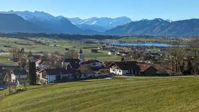 Naturlandschaft in der Nähe der Ferienwohnung