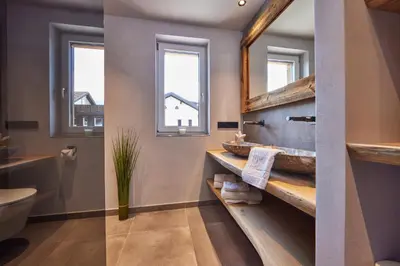 Ein Badezimmer in der Unterkunft Sunshine Apartment Wood'n Rustic
