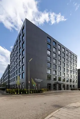 Das Gebäude in dem sich das Hotel befindet