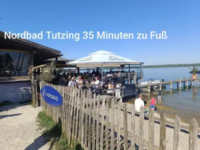 Naturlandschaft in der Nähe des Privatzimmers