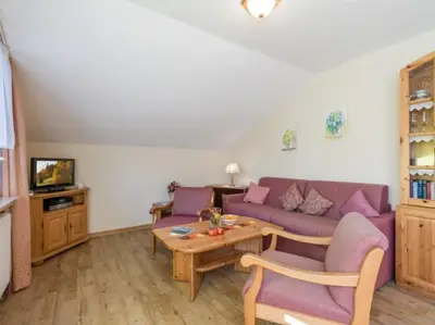 TV/Unterhaltungsangebot in der Unterkunft Chiemgau Comfort A8 Ferienwohnanlage Oberaudorf mit Hallenbad und Sauna